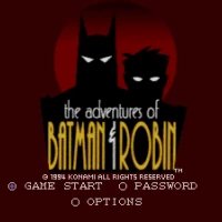 The Adventures of batman and robin Sega Mega Drive game