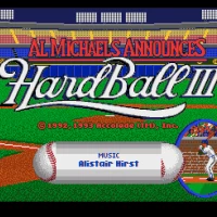Al Michaels Announces HardBall III (USA, Europe) Sega Mega Drive game
