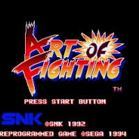 Art of Fighting (USA) Sega Mega Drive game