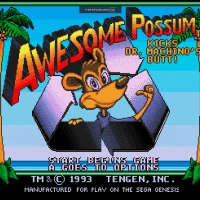 Awesome Possum... ...Kicks Dr. Machino's Butt (USA) Sega Mega Drive game