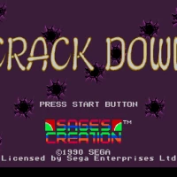 Crack Down (USA) Sega Mega Drive game