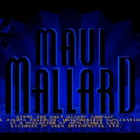 Donald in Maui Mallard Sega Mega Drive game