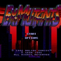 Ex-Mutants (USA, Europe) Sega Mega Drive game