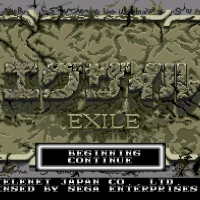 Exile (USA) Sega Mega Drive game