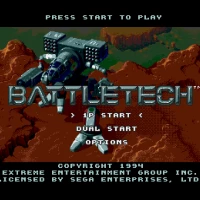 BattleTech - A Game of Armored Combat (USA) Sega Mega Drive game