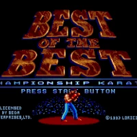 Best of the Best - Championship Karate (USA) Sega Mega Drive game