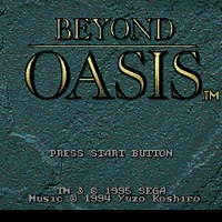 Beyond Oasis (USA) Sega Mega Drive game