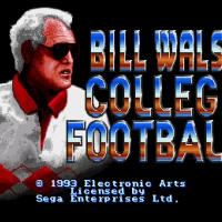 Bill Walsh College Football (USA, Europe) Sega Mega Drive game