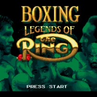 Boxing Legends of the Ring (USA) Sega Mega Drive game