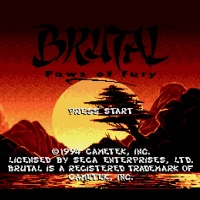 Brutal - Paws of Fury (USA) Sega Mega Drive game