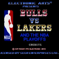 Bulls vs Lakers and the NBA Playoffs (USA, Europe) Sega Mega Drive game