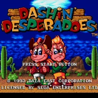 Dashin' Desperadoes (USA) Sega Mega Drive game