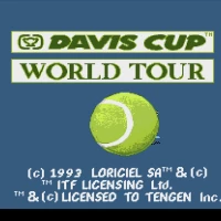 Davis Cup Tennis ~ Davis Cup World Tour (USA, Europe) Sega Mega Drive game