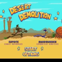 Desert Demolition Starring Road Runner and Wile E. Coyote (USA, Europe) Sega Mega Drive game