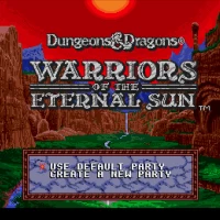 Dungeons & Dragons - Warriors of the Eternal Sun (USA, Europe) Sega Mega Drive game