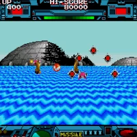 Burning Force (USA) Sega Mega Drive game