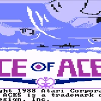 Ace of Aces (1988) (Atari) (PAL) Atari 7800 game