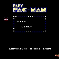 Baby Pac-Man by Justin De Lucia (Vx.xx) (Ms. Pac-Man Hack) Atari 7800 game