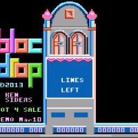 BlocDrop (20130310) Atari 7800 game