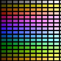 Color Grid by Eric Ball (PD) [a1] Atari 7800 game