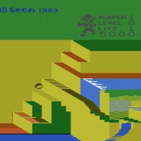 Congo Bongo (NA) Atari 2600 game