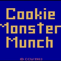 Cookie Monster Munch (NA) Atari 2600 game