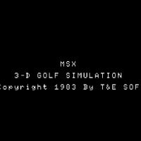 3-D Golf Simulation (J) MSX game