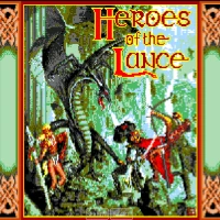 Advanced Dungeons & Dragons Heroes of The Lance [a] MSX game