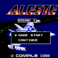 Aleste [Invincible] MSX game