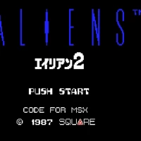 Aliens Alien 2 (Zemina) [ASCII 16K mapper] MSX game