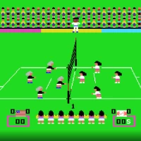 Attack Four Joshi Volley Ball (J) [PSG ports fix] MSX game