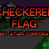 Checkered Flag (1991) Atari Lynx game