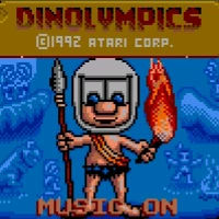 Dinolympics (1992) Atari Lynx game