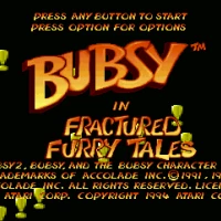 Bubsy - Fractured Furry Tails (1994) Atari Jaguar game