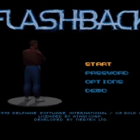 Flashback (1995) (U.S. Gold) Atari Jaguar game