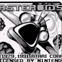 Asteroids (USA) Gameboy game